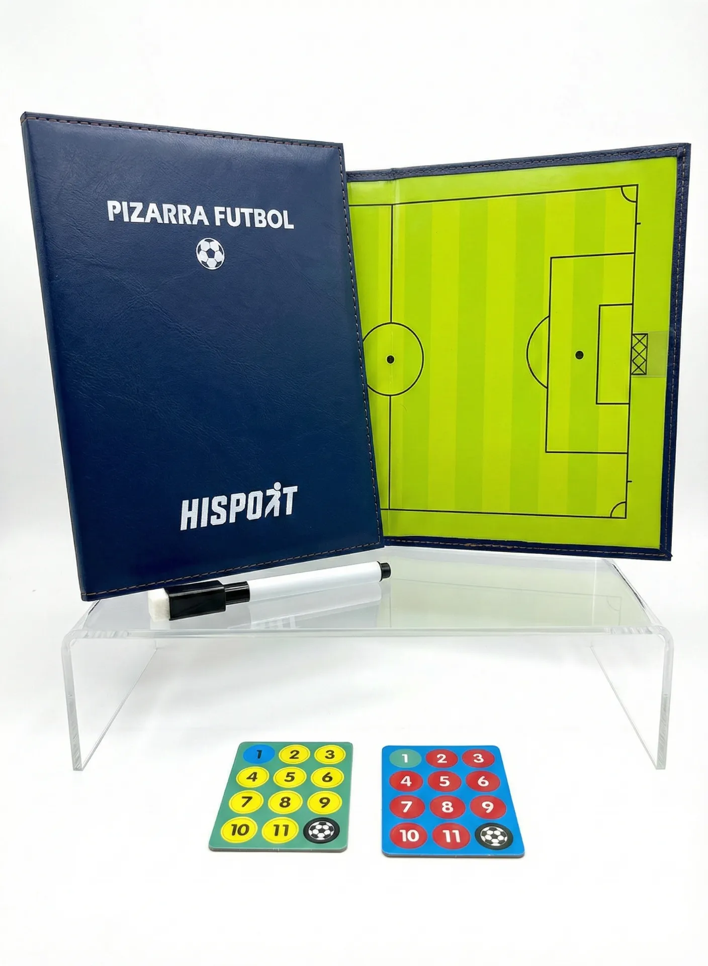 Pizarra Tactica de Futbol Imantada - Kit Completo
