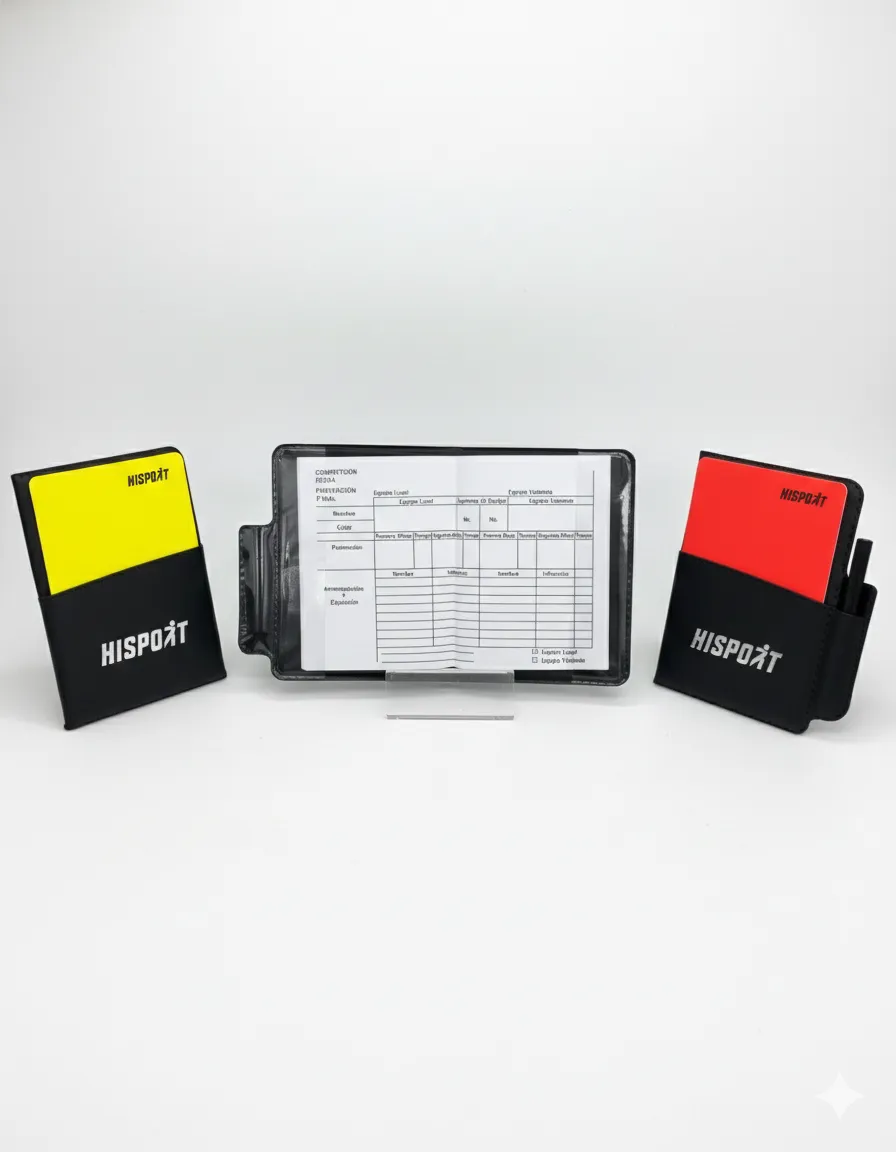 Tarjeta de Arbitro con Anotador "Hisport"