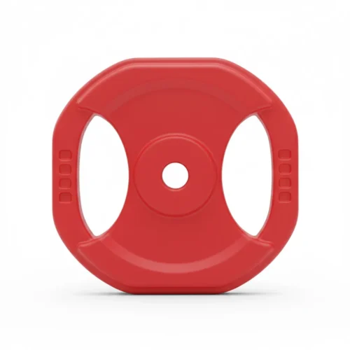 Disco de Pesa para Barra de PVC con Agarre Ranurado