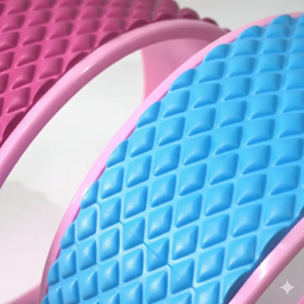 Rueda de Pilates 33×13 cm Texturada Antideslizante "Hisport"