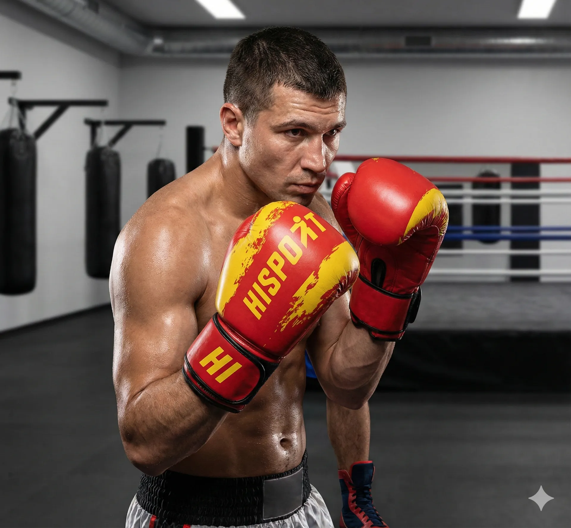 Guantes de Boxeo "Hisport" 10 oz - 12 oz