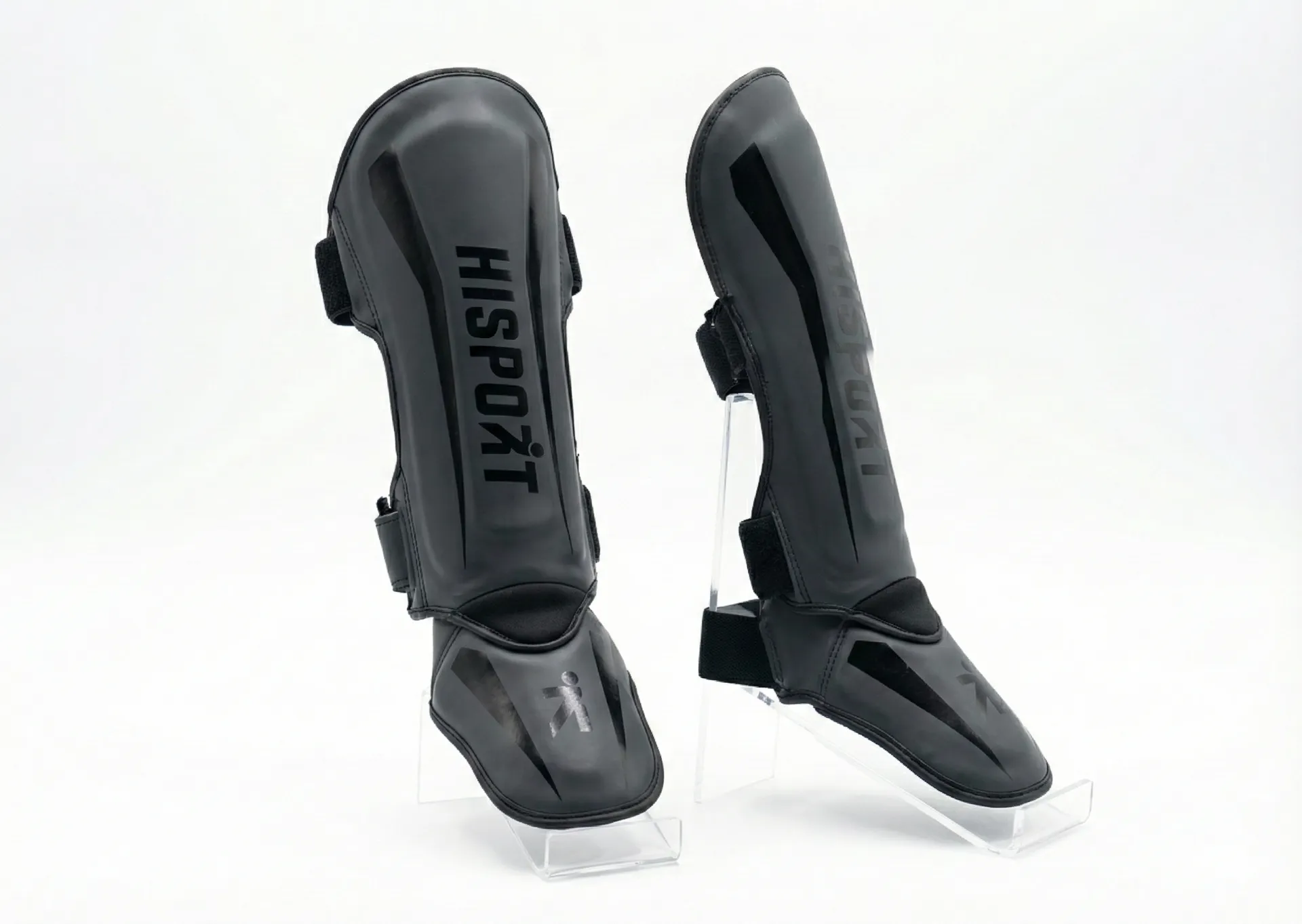 1000034597 Tibiales "Hisport" Gris - Negro