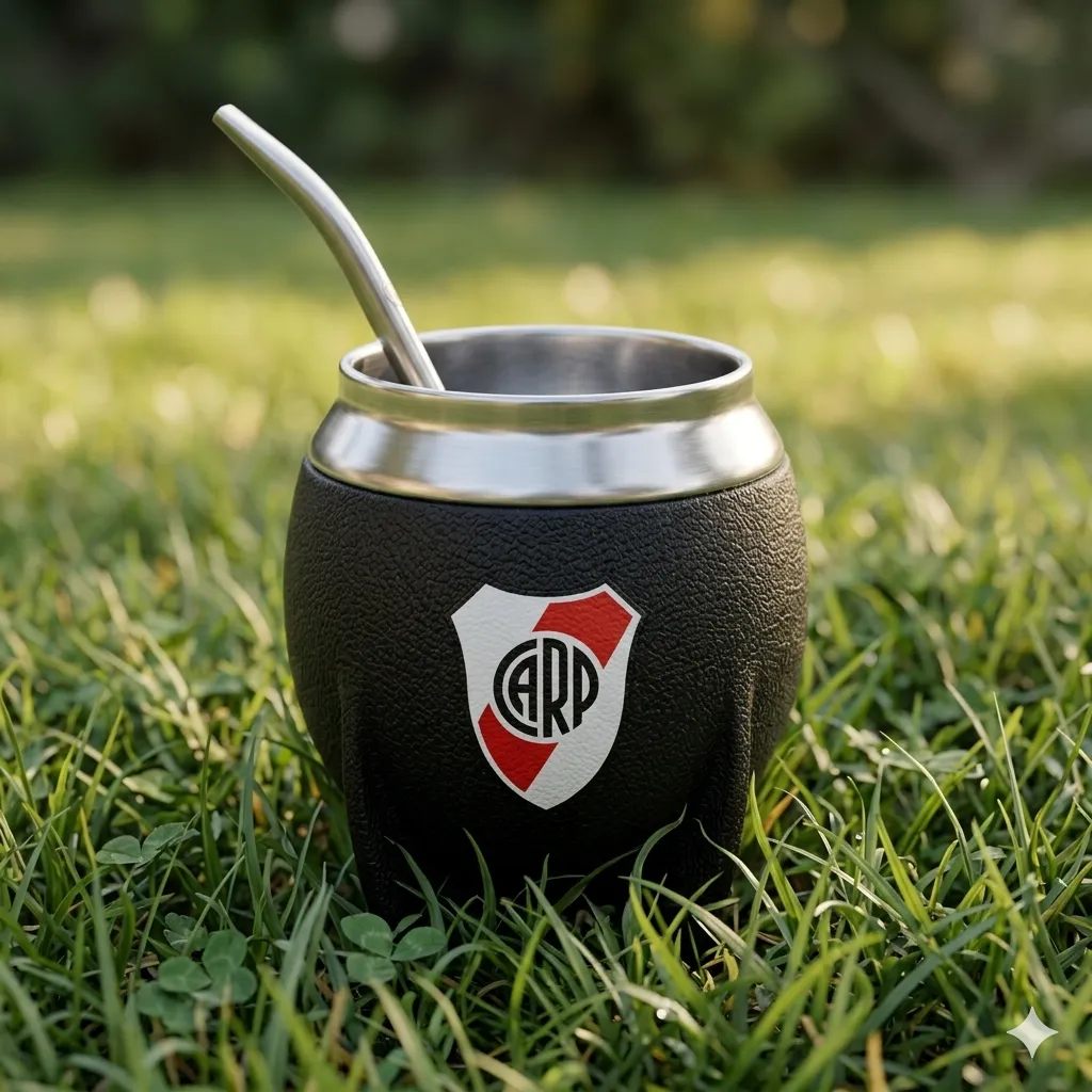Gemini_Generated_Image_22oxp922oxp922ox Mate con Bombilla River Plate. "Producto Oficial"