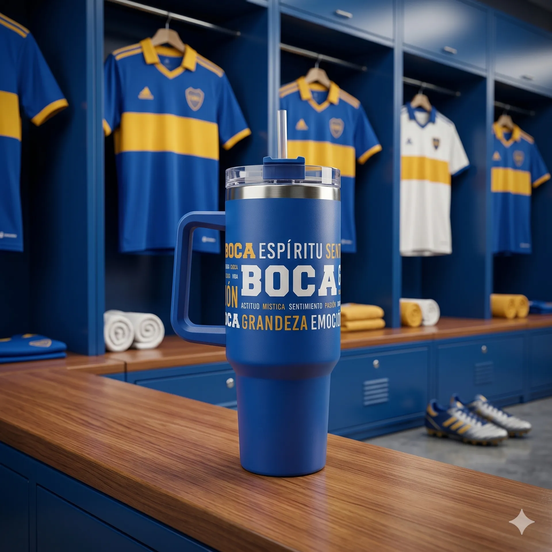 Vaso Termico Quencher Boca Juniors 1.2L «Producto Oficial»