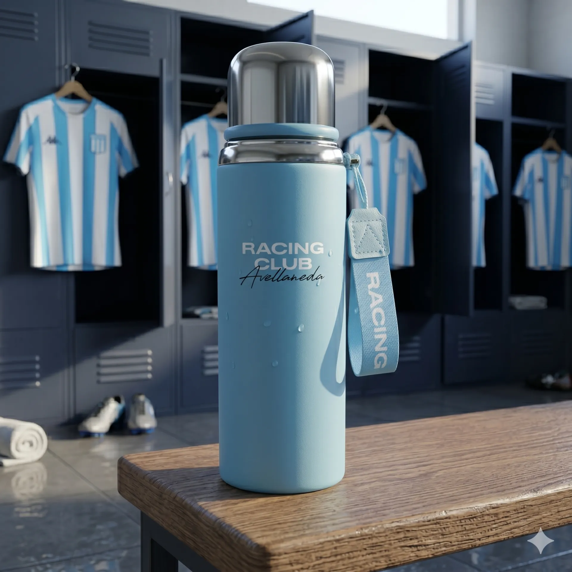 Botella Termica Racing Club 800ml. "Productos Oficiales"