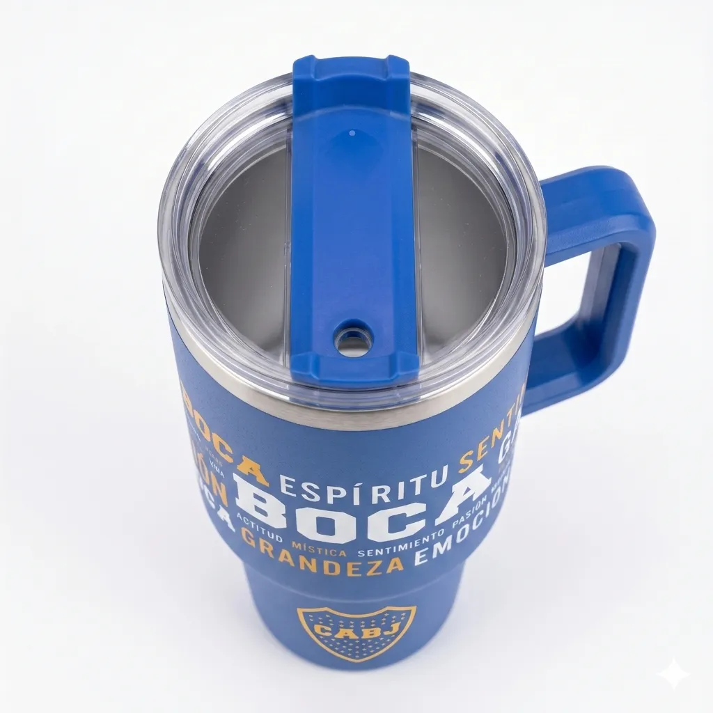 Vaso Termico Quencher Boca Juniors 1.2L «Producto Oficial»