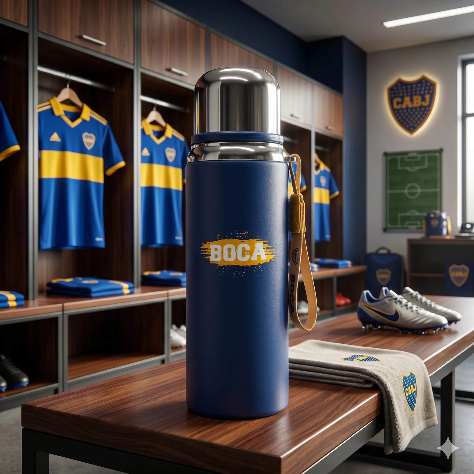 Botella Termica Boca Juniors 800ml. "Producto Oficial"