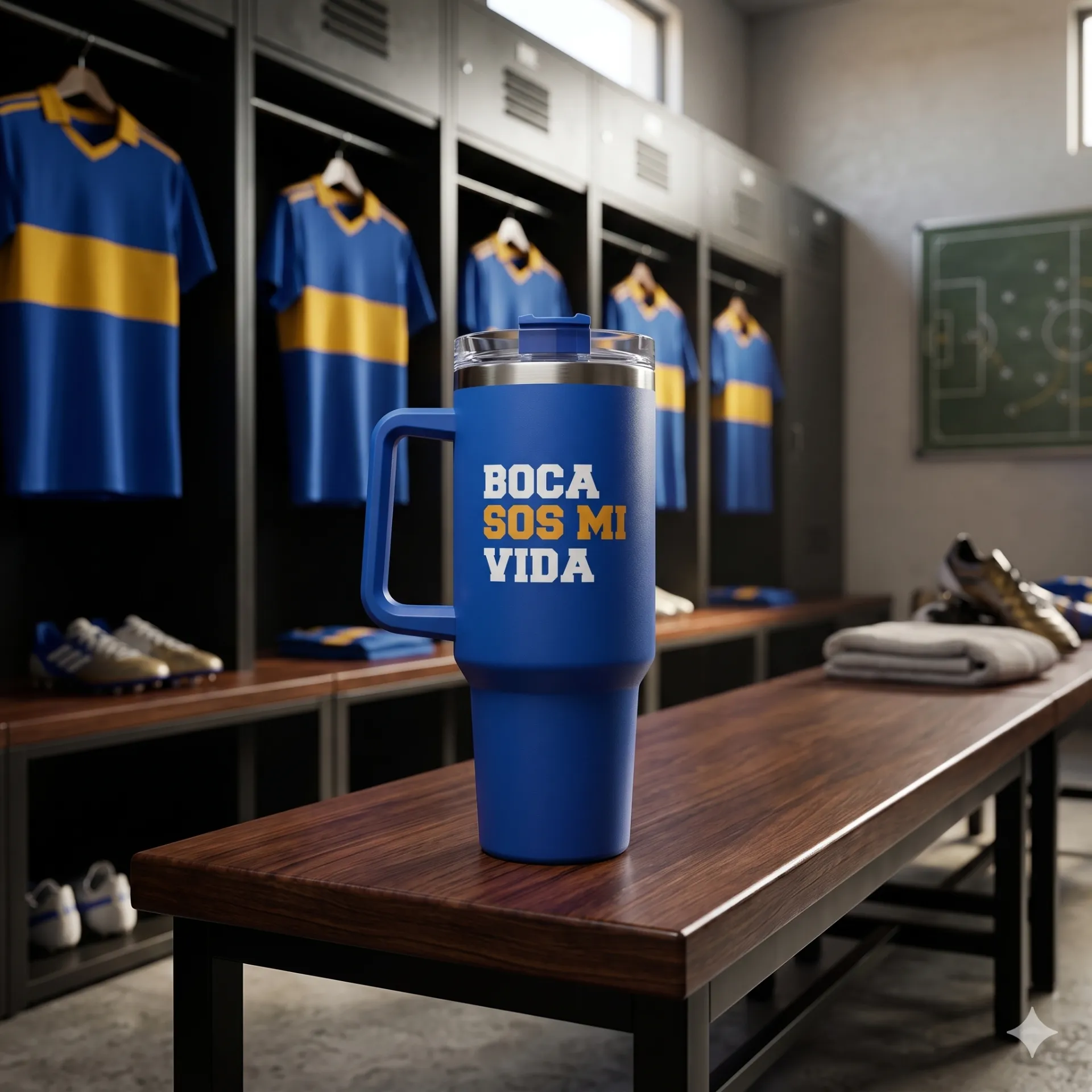 Vaso Termico Quencher Boca Juniors 1.2L «Producto Oficial»